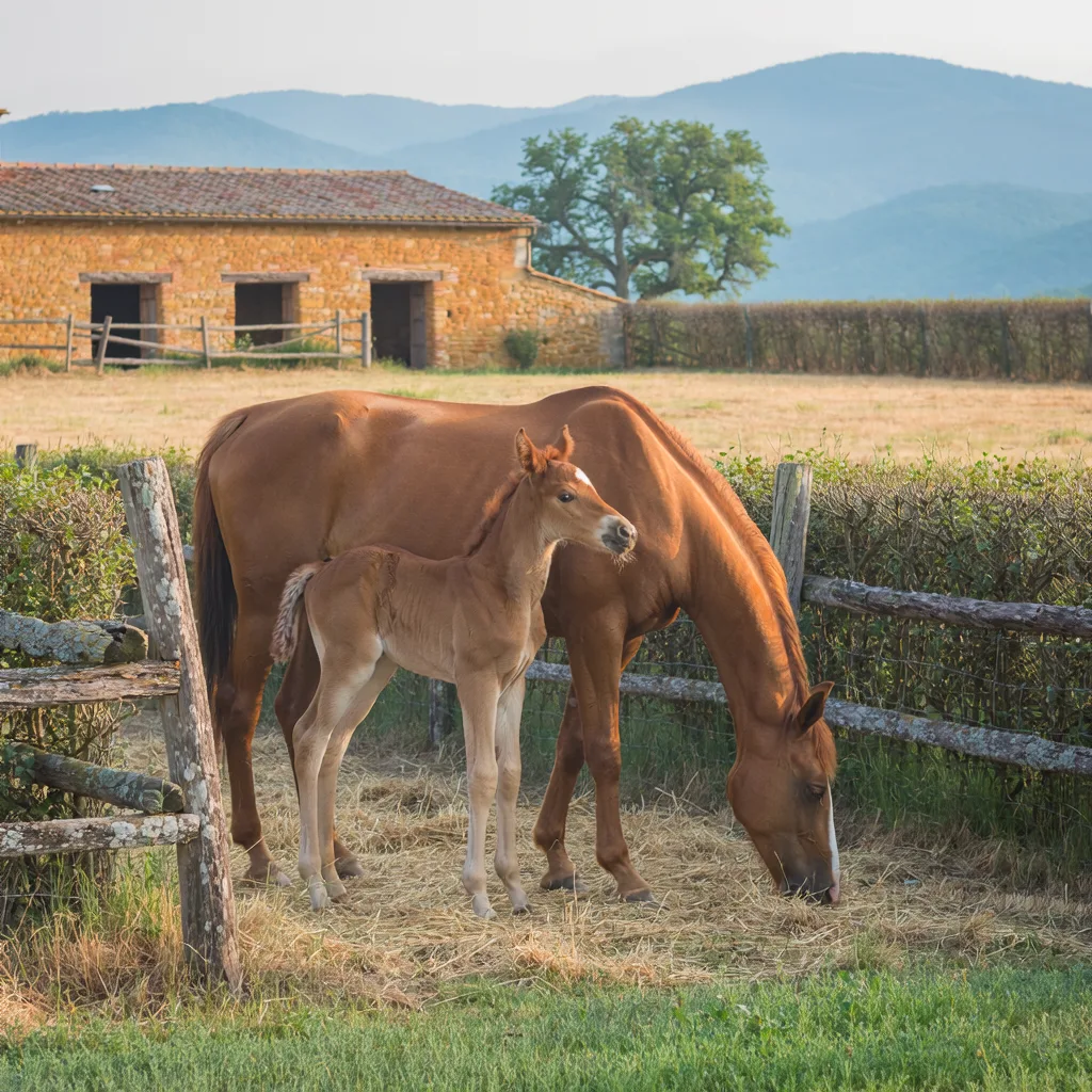 Élevage de chevaux, White River Ranch, Marcilly-le-Châtel