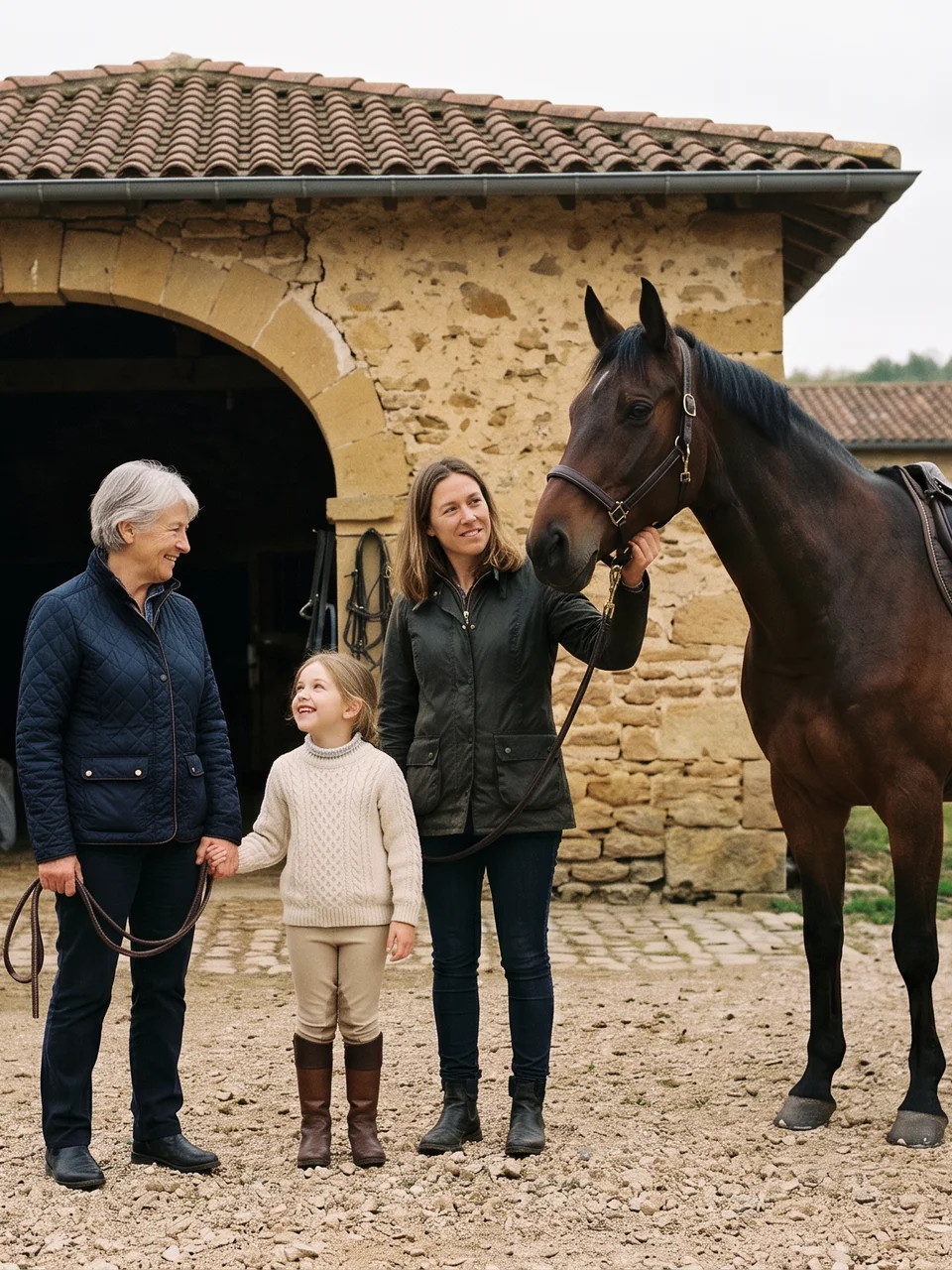 L'équipe, White River Ranch, centre équestre à Marcilly-le-Châtel