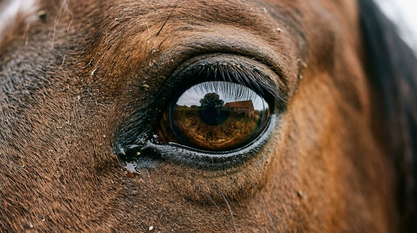 Un regard de cheval, White River Ranch, Marcilly-le-Châtel